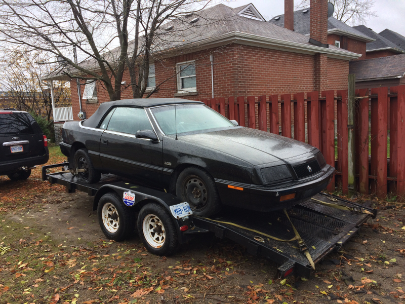 One deceptively shiny Chrysler LeBaron.